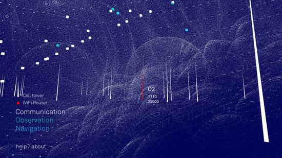 身邊的WiFi信號(hào)被可視化，會(huì)是怎樣一副情景？